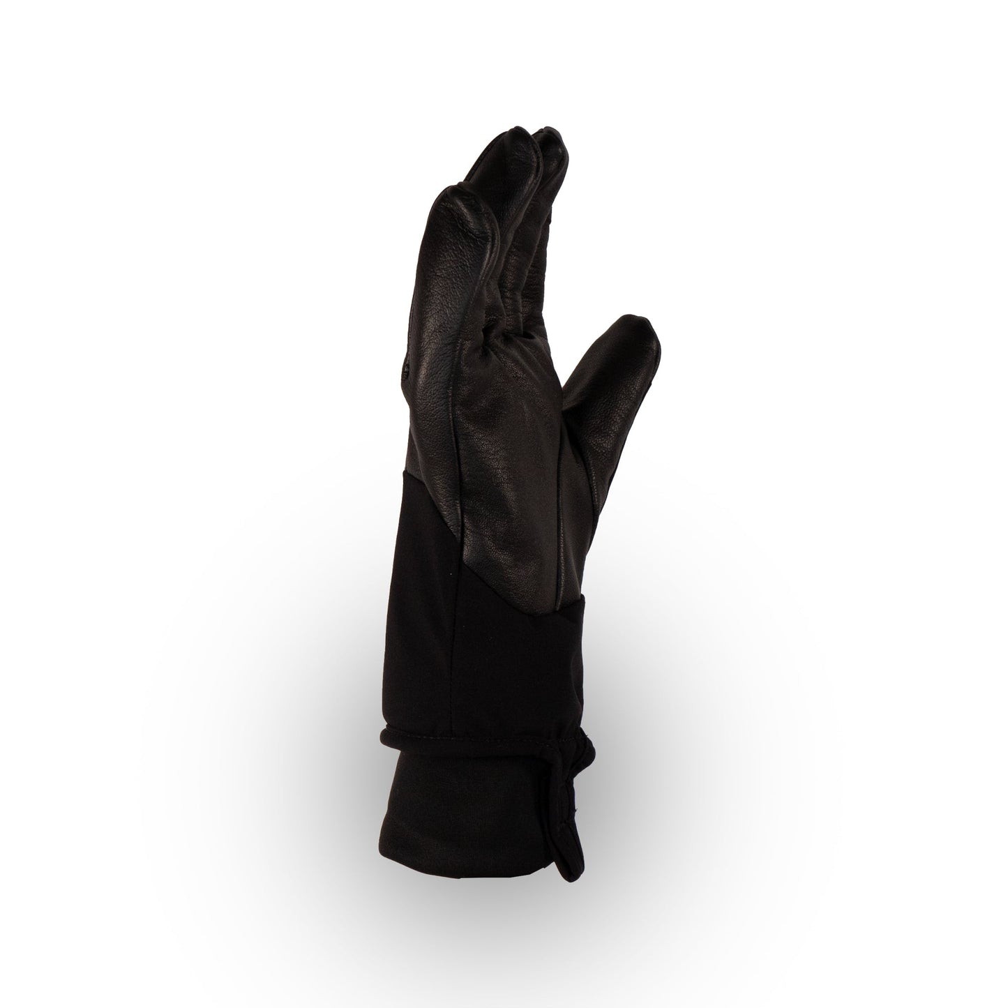 The Mainers Loaf Glove, in black, is displayed upright against a plain white background, providing both protection and warmth.