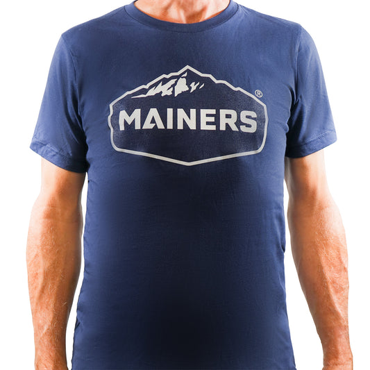 Mainers Mainers Cotton Tee - navy.
