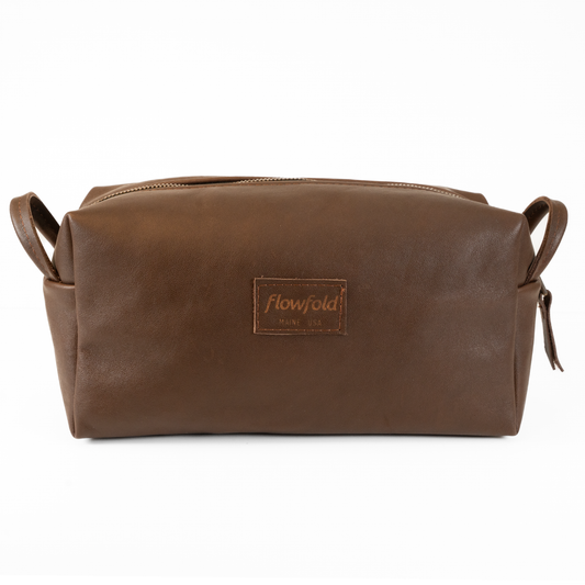Flowfold x Mainers Heritage Toiletry Bag