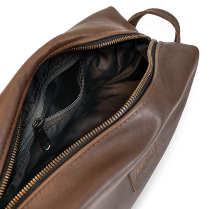 Flowfold x Mainers Heritage Toiletry Bag