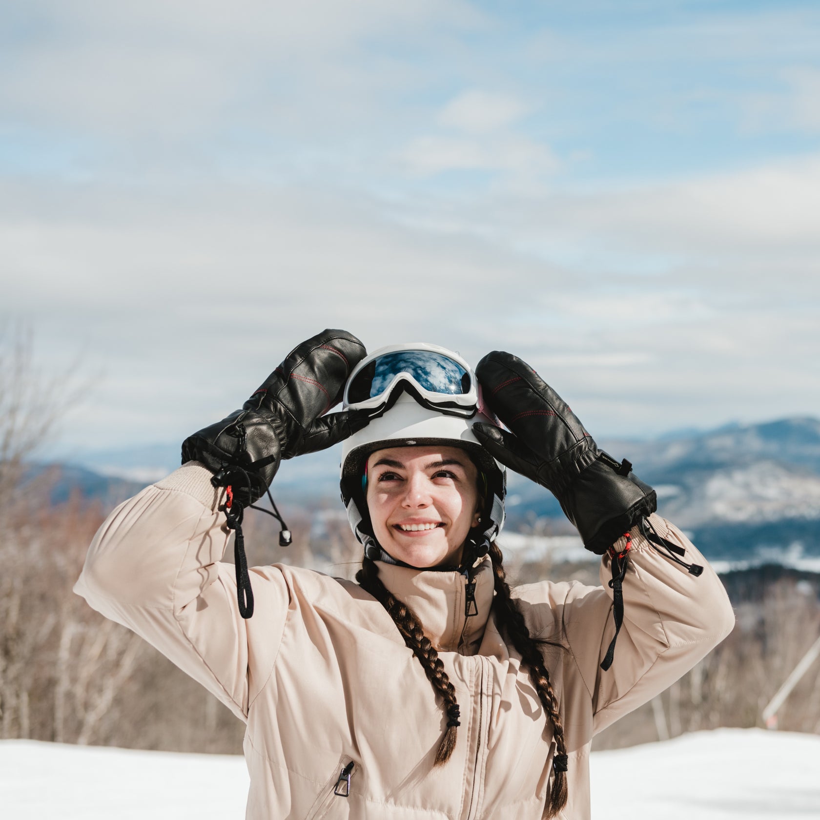 Mainers All-Leather Mitts